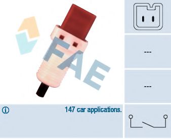 FAE 24896 Выключатель стоп-сигнала для FIAT