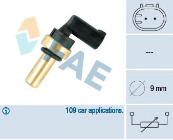 FAE 32705 Датчик включения вентилятора для FIAT