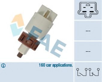 FAE 24691 Выключатель стоп-сигнала для FIAT