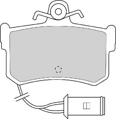 NECTO FD6288A Тормозные колодки NECTO для ROVER