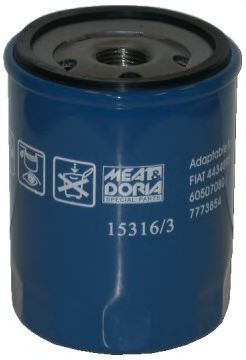 MEAT & DORIA 153163 Масляный фильтр для FIAT