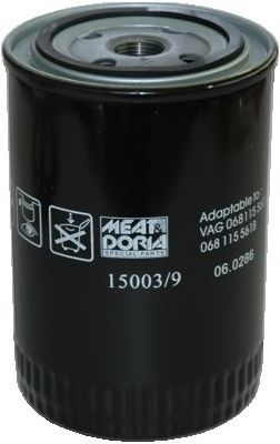 MEAT & DORIA 150039 Масляный фильтр для VOLKSWAGEN