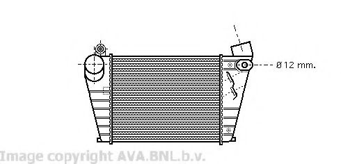 AVA QUALITY COOLING VW4200 Интеркулер AVA QUALITY COOLING для VOLKSWAGEN