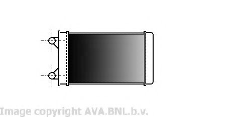 AVA QUALITY COOLING VW6117 Радиатор печки для VOLKSWAGEN CARAVELLE