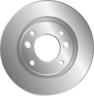 MGA D1018 Тормозные диски MGA для RENAULT