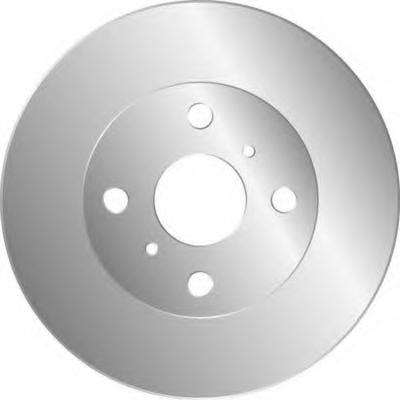 MGA D1163 Тормозные диски MGA для TOYOTA