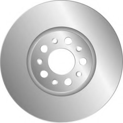 MGA D1165 Тормозные диски MGA для SKODA