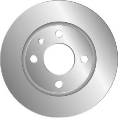 MGA D1221 Тормозные диски MGA для SKODA