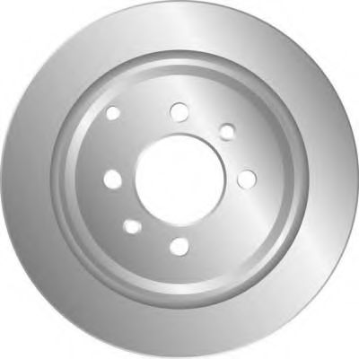 MGA D1231 Тормозные диски MGA для PEUGEOT