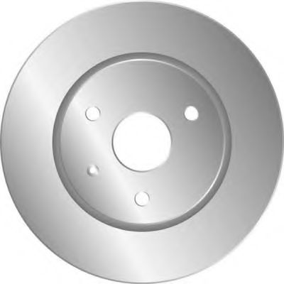 MGA D1339 Тормозные диски для SMART
