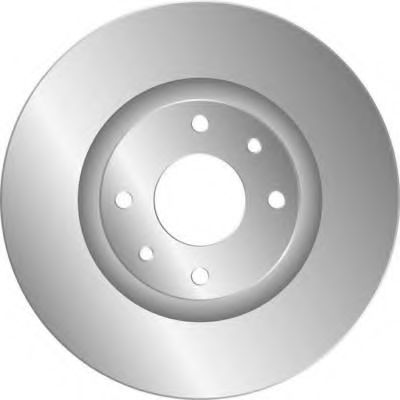 MGA D1394 Тормозные диски для PEUGEOT 207