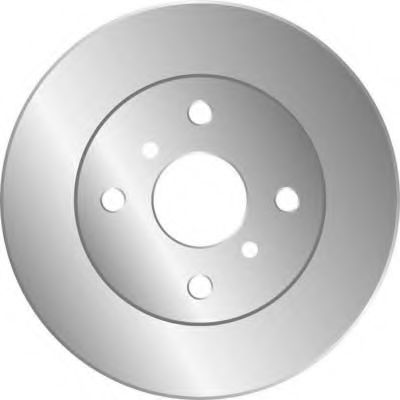 MGA D1435 Тормозные диски MGA для TOYOTA