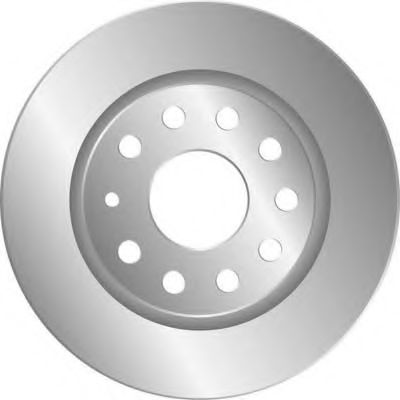 MGA D1511 Тормозные диски MGA для SKODA