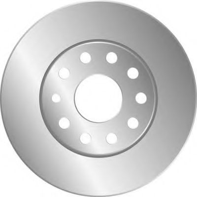 MGA D1512 Тормозные диски MGA для SKODA