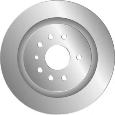 MGA D1546 Тормозные диски MGA для OPEL
