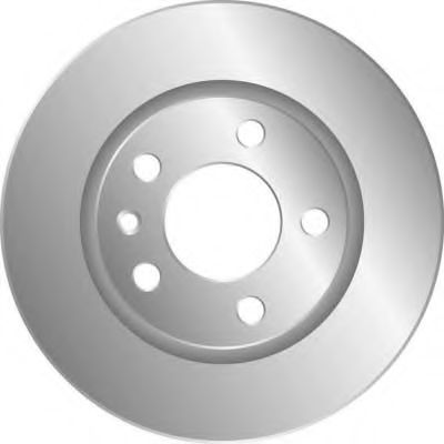 MGA D1576 Тормозные диски MGA для SKODA