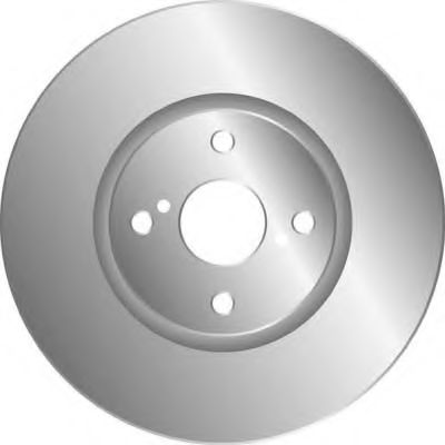 MGA D1587 Тормозные диски MGA для TOYOTA