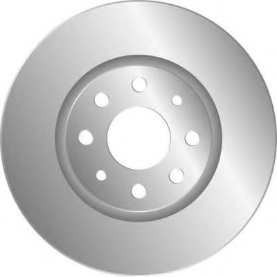 MGA D1591 Тормозные диски MGA для FIAT