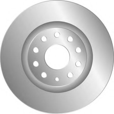 MGA D1606 Тормозные диски MGA для SKODA