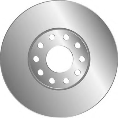 MGA D1614 Тормозные диски MGA для SKODA