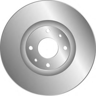 MGA D1618 Тормозные диски для PEUGEOT 207