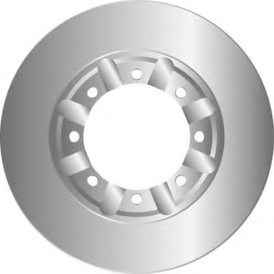 MGA D1636 Тормозные диски для RENAULT TRUCKS