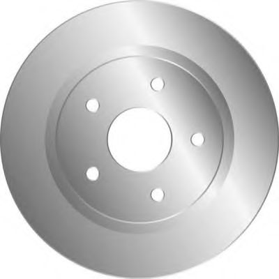 MGA D1707 Тормозные диски MGA для JEEP