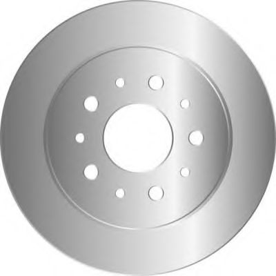 MGA D1736 Тормозные диски MGA для PEUGEOT
