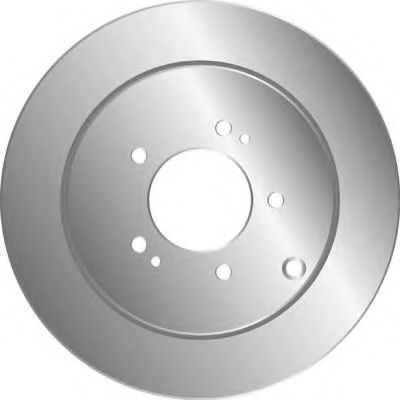 MGA D1757 Тормозные диски MGA для CITROËN C-CROSSER
