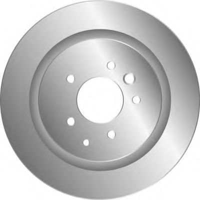 MGA D1759 Тормозные диски MGA для PORSCHE