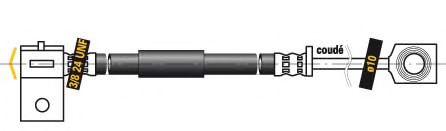 MGA F5478 Тормозной шланг  для CHRYSLER PT CRUISER (Крайслер Пт круисер)