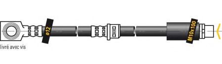 MGA F5527 Тормозной шланг для FIAT CROMA (194) 2.4 D Multijet