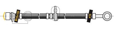 MGA F6581 Тормозной шланг для ROVER STREETWISE (Ровер Стреетwисе)