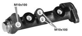 MGA MC2154 Ремкомплект тормозного цилиндра MGA для FIAT
