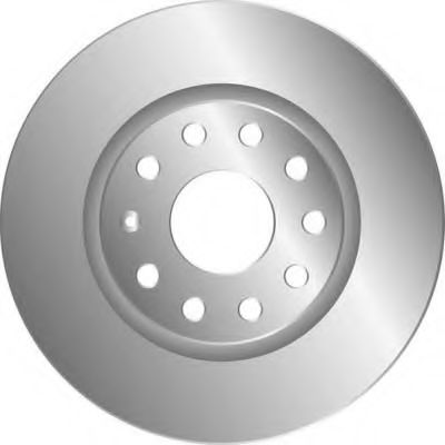 MGA D1922 Тормозные диски MGA для SKODA