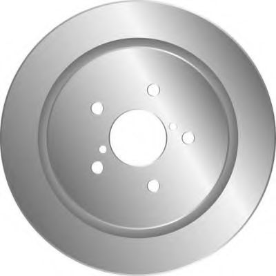 MGA D1929 Тормозные диски для SUBARU OUTBACK
