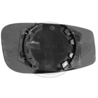 DIEDERICHS 3445027 Наружное зеркало  для FIAT IDEA (Фиат Идеа)