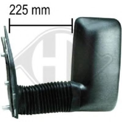 3492026 DIEDERICHS Наружное зеркало 3492026 DIEDERICHS Наружное зеркало