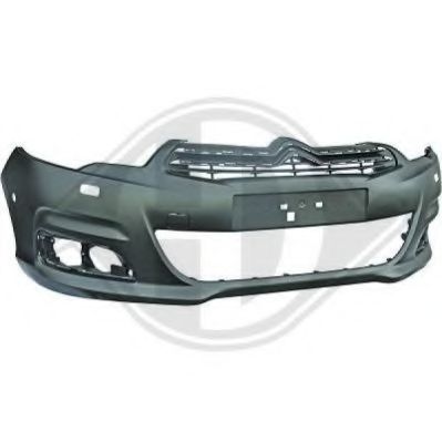 DIEDERICHS 4073053 Решетка радиатора для CITROËN C4 2 (B7) (Ситроен К4)