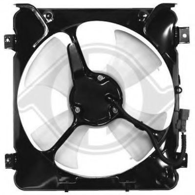 DIEDERICHS 5206001 Вентилятор системы охлаждения двигателя для HONDA