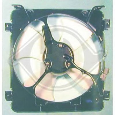 DIEDERICHS 5207001 Вентилятор системы охлаждения двигателя для HONDA