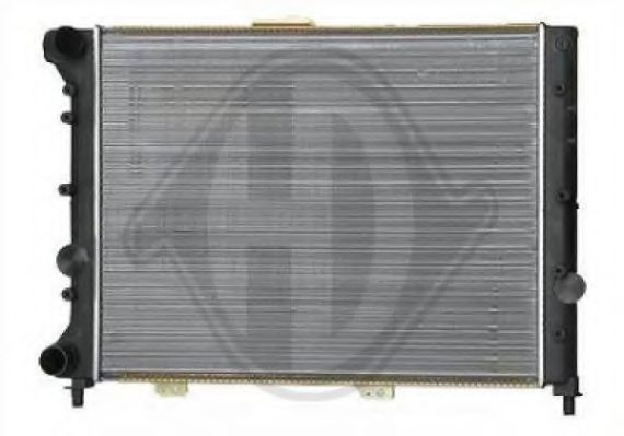 DIEDERICHS 8100121 Радиатор охлаждения двигателя для ALFA ROMEO 156 Sportwagon (932) 2.0 16V T.SPARK (932B21)