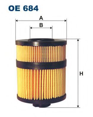 FILTRON OE684 Масляный фильтр для SAAB