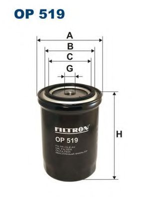 FILTRON OP519 Масляный фильтр FILTRON 