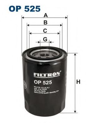 FILTRON OP525 Масляный фильтр для AUDI