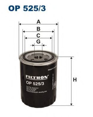 FILTRON OP5253 Масляный фильтр для SEAT