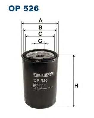 FILTRON OP526 Масляный фильтр для FORD ESCORT