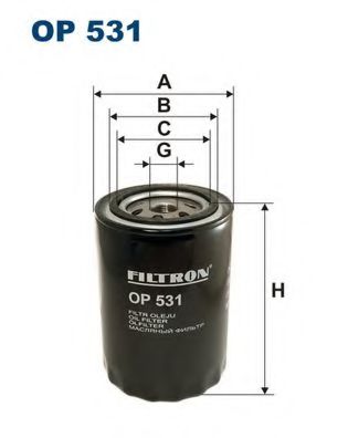 FILTRON OP531 Масляный фильтр FILTRON 