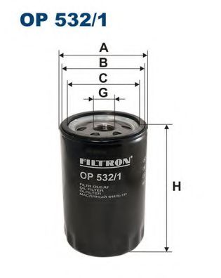 FILTRON OP5321 Масляный фильтр для FORD COUGAR