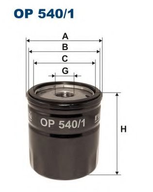 FILTRON OP5401 Масляный фильтр для RENAULT TRAFIC